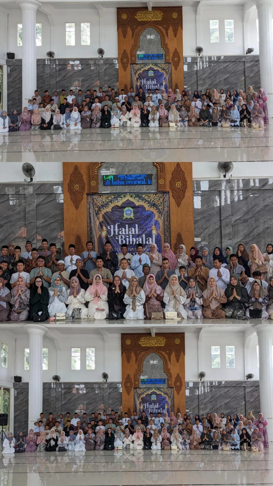 Halal Bihalal Keluarga Besar SMP Negeri 1 Mantup Pererat Silaturahmi dan Kebersamaan